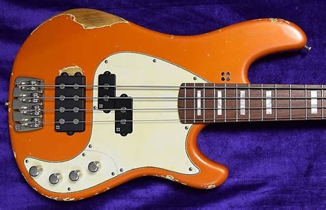 Sandberg California Vm Hardcore Aged Orange Metallic Pau Reverb
