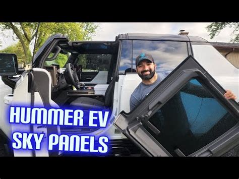 Hummer EV Towing And Sky Panels YouTube