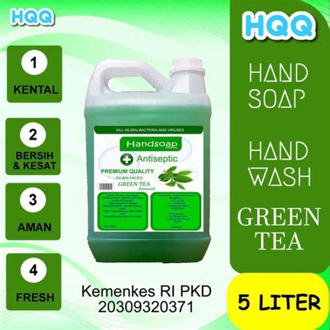 Jual Handsoap Handwash Antiseptik L Sabun Cuci Tangan Cair Liter