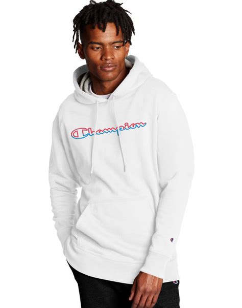 Gf89h 8126 Champion Mens Powerblend Pullover Hoodie