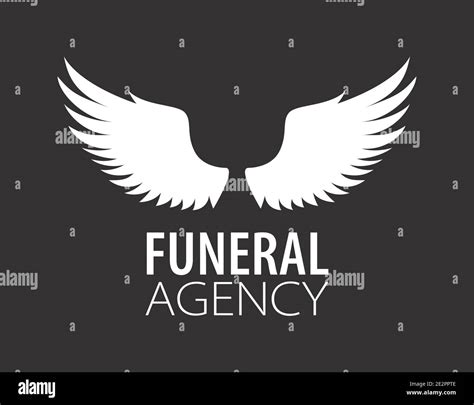 Vector Logo Of Funeral Services Stock Vector Image And Art Alamy