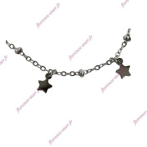 Bracelet Cha Ne Toiles Pampilles Acier Porte Bonheur