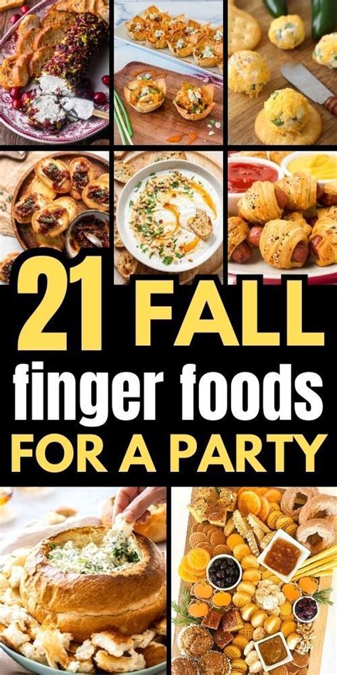 21 Make Ahead Fall Appetizers For A Party Recipe Fall Recipes