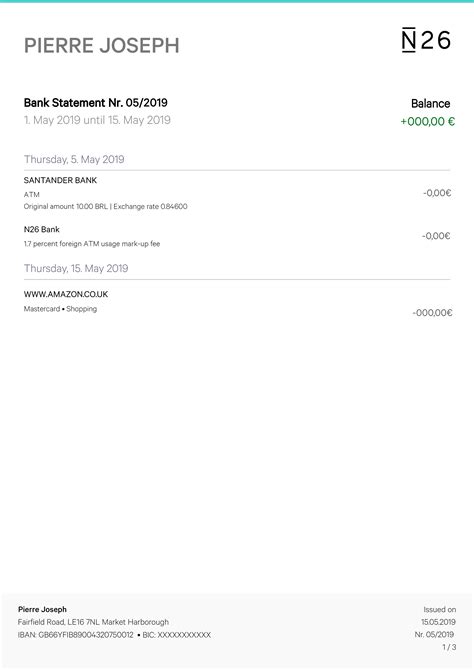 Revolut Bank Statement Example Revolut Business Account Here S What