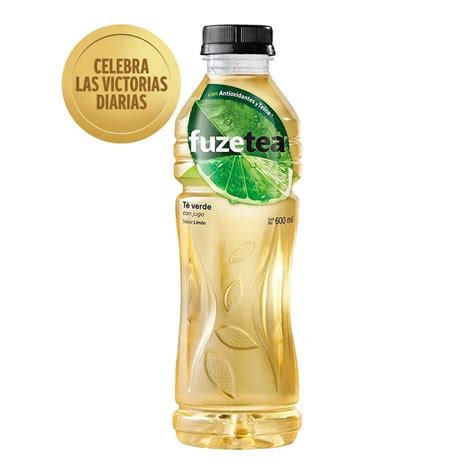 Té verde Fuze Tea sabor limón 600 ml Walmart