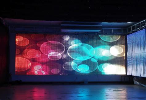 Flexible Led Video Curtain Displaysoft Led Screenfolding Curved Led