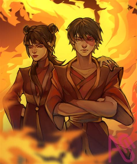 Zuko And Mia Riness Illustrations ART Street