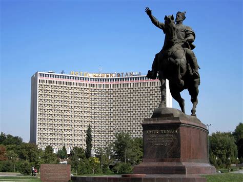Tamerlane | A statue of the 14th century Uzbek leader Tamerl… | Flickr