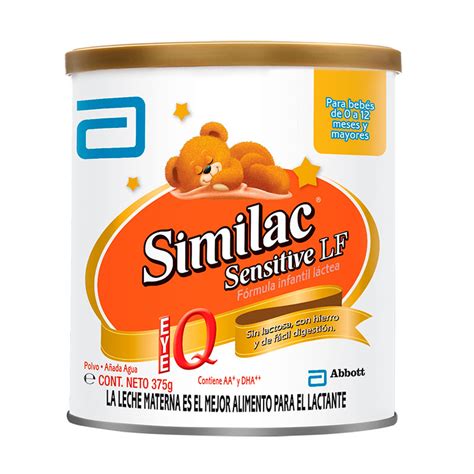 Similac Sensitive Lf 375g Polvo Leche En Polvo Para Bebés