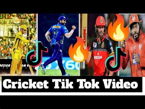 New Cricket Tik Tok Video New IPL Reels Shorts Video YouTube