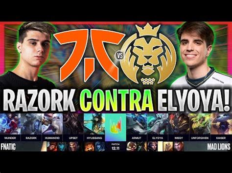 Duelo Brutal Entre Elyoya Vs Razork Fnc Vs Mad Resumen Lec Espa Ol