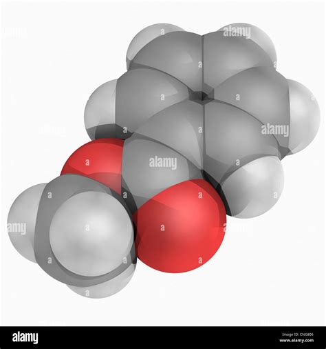 Methyl benzoate molecule Stock Photo - Alamy