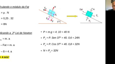 Aula De Física Plano Inclinado 3ª Série Em Professor Rafael