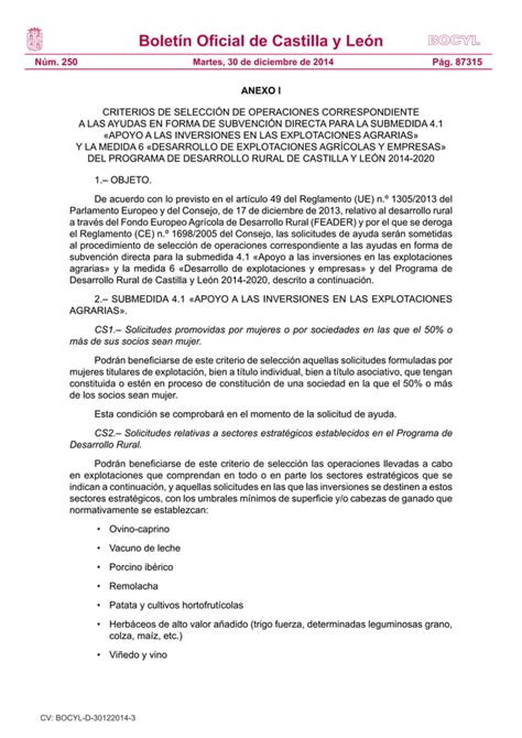 ORDEN AYG 1131 2014 De 19 De Diciembre Por La Que Se Establecen Las