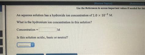 Solved Review Topics Reforences Use The References To Chegg