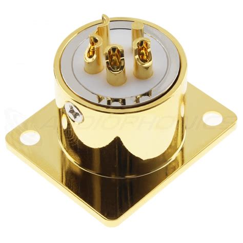 Viborg Cf G Female Pin Xlr Plug Pure Copper Silver K Gold