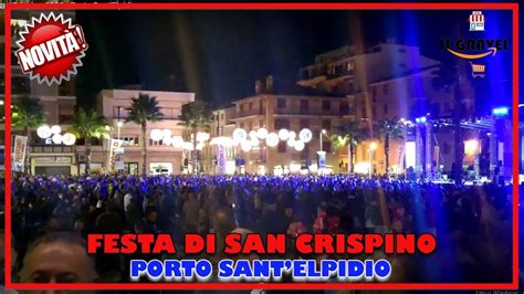 San Crispino Porto Sant Elpidio Youtube