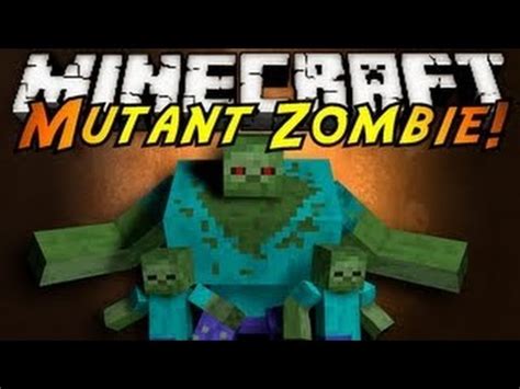 Minecraft Mod Showcase MUTANT ZOMBIES YouTube