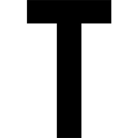 Letter T Icon Transparent Letter Tpng Images And Vector Free Icons