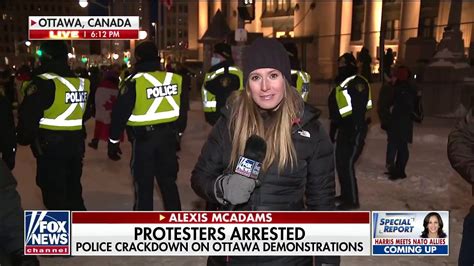 Canadian Police Crack Down On Truckers In Ottawa Fox News Video