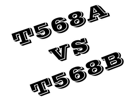 Differences Between TIA/EIA 568A VS 568B - NewLinko