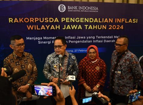 Sinergi Pengendalian Inflasi Pangan Wilayah Jawa Melalui Tiga Strategi