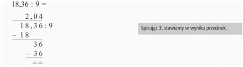Dzielenie ułamków dziesiętnych na poziomie ucznia klasy 6