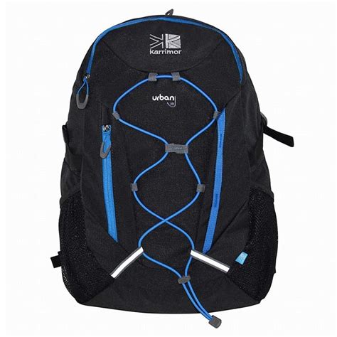 Karrimor Urban 30 Litre Black And Blue Rucksack Backpack Uk