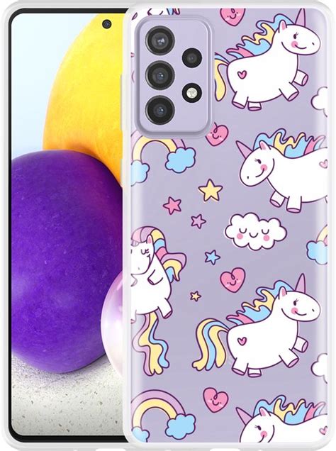 Hoesje Geschikt Voor Samsung Galaxy A Fat Unicorn Bol