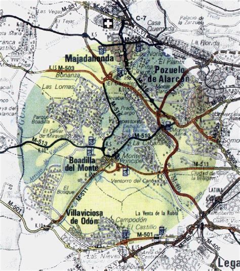 Boadilla Del Monte Situaci N Geogr Fica En La Comunidad De Madrid