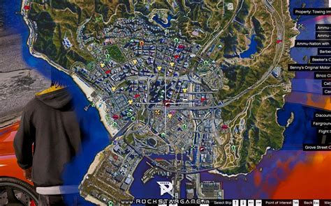 دانلود مود Map 3d نقشه سه بعدی ماهواره ای برای Gta V راک استار گیم