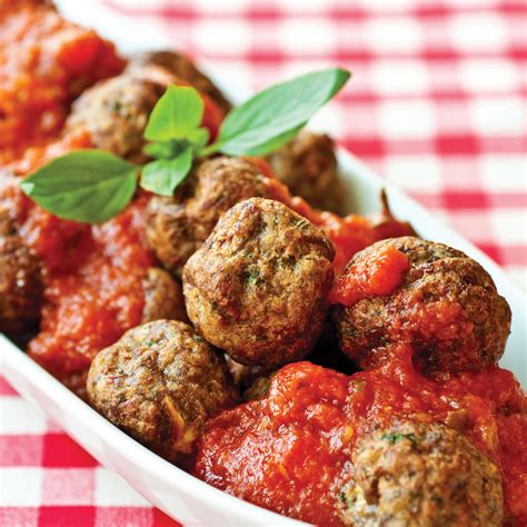 Fried Meatballs In Tomato Sauce Recipe Allrecipes