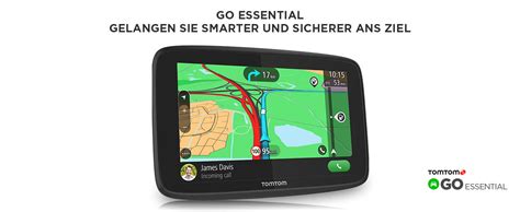 TomTom GO Essential Pkw Navi 6 Zoll mit Freisprechen Updates über Wi