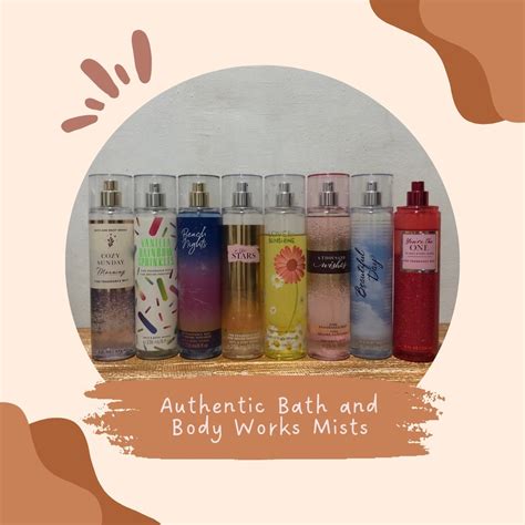 Trial Size Authentic Bath Body Works Decants Beauty Personal