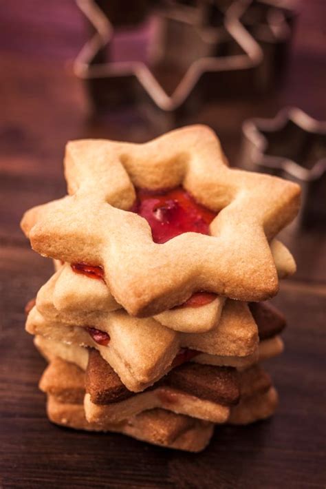 Rodelle Jam Filled Shortbread Cookies Recipe Rodelle Kitchen Recipe Cookie Recipes