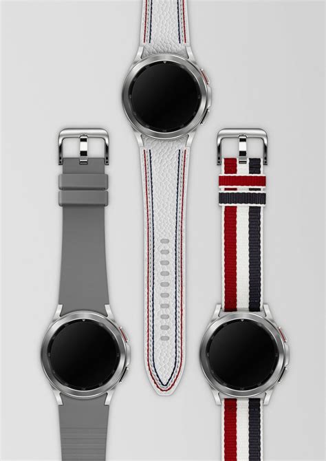 Luxury Tech Fashion The New Limited Release Samsung Galaxy Watch4 Classic Thom Browne Edition