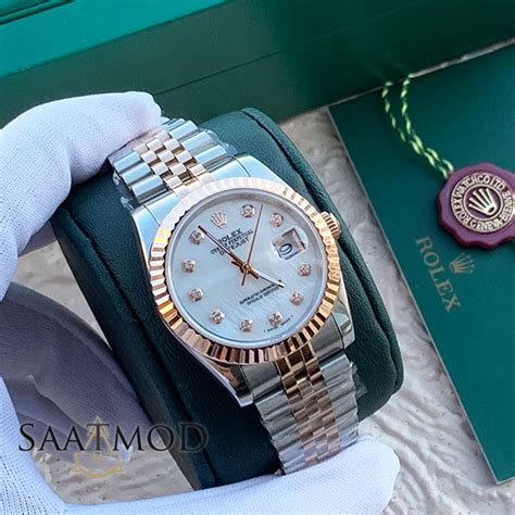 Rolex Datejust Bayan Mm Gri Kadran Kol Saati Saatmod