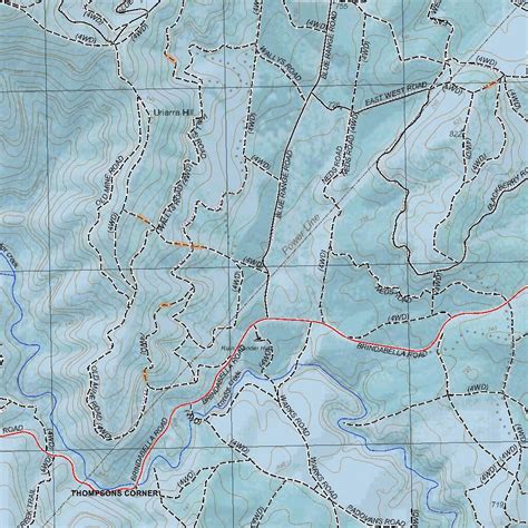 Getlost Map 8627 2n Cotter Dam Nsw Topographic Map V15 125000 By Getlost Maps Avenza Maps