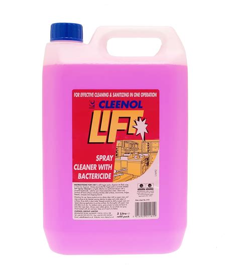 Cleenol 053212x5 5l Multi Purpose Bacterial Cleaner Uk Diy