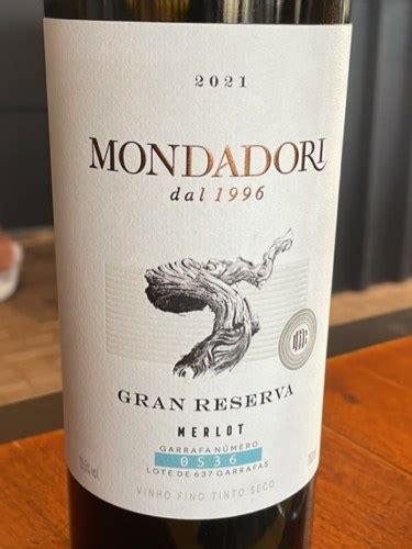 Mondadori Gran Reserva Merlot Vivino Brasil