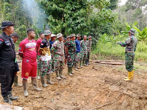 Dansatgas Letkol Inf Alisun Rutin Gelar Apel Pagi Sebelum Pelaksanaan