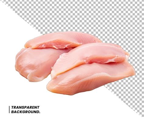 Fond Transparent De Poulet Cru Psd Premium