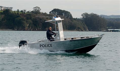 Patrol and Police Boat - Moggaro Aluminium Yachts - Work boat