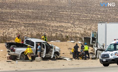 4 Injured After Multi Vehicle Crash Involving A Semi On The 15 Freeway