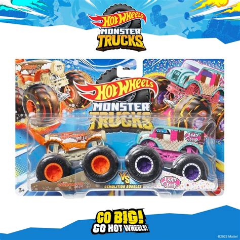 Hot Wheels Monster Trucks Demolition Doubles Carbonator XXL HW Float VS