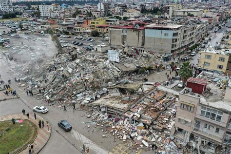 Depremin Merkez Ss Kahramanmara Havadan G R Nt Lendi Haber