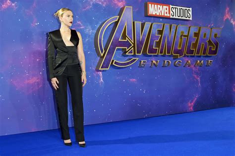 Scarlett Johansson Avengers Endgame UK Fan Event 2 - Satiny.org