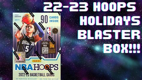 2022 23 Panini NBA Hoops Basketball Winter Blaster Box Break And Review