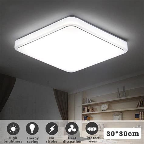 12w Led Recessed Ceiling Lights Panel Light Pin Light Square Living