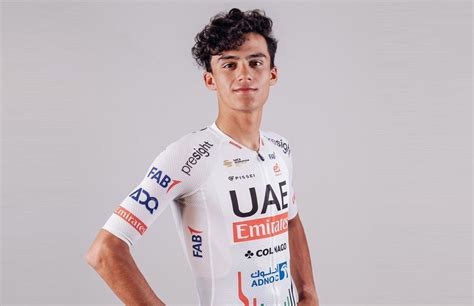 Isaac del Toro hará su debut con el UAE Team Emirates en una carrera